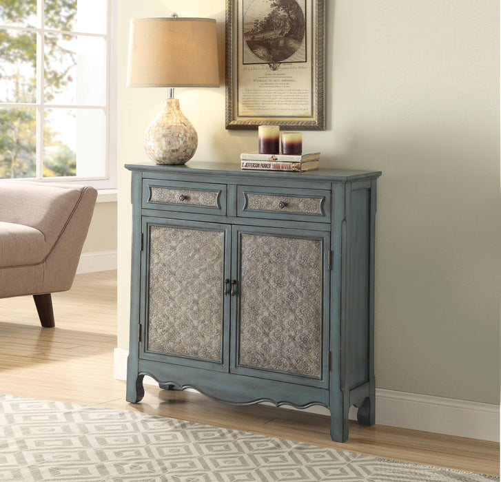 Winchell Antique Blue Console Table - Marjories Furniture (Las Vegas, NV)