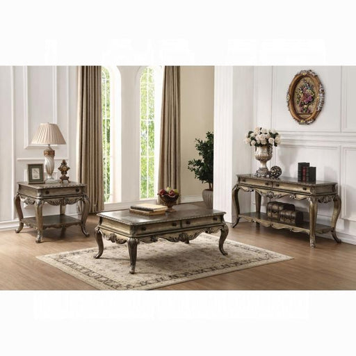 Ragenardus Vintage Oak Coffee Table - Marjories Furniture (Las Vegas, NV)