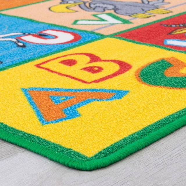 ABBEY Red & Multi 5' X 8' Area Rug - Marjories Furniture (Las Vegas, NV)