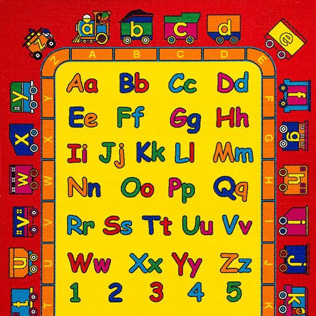 ABBEY Red & Multi 5' X 8' Area Rug - Marjories Furniture (Las Vegas, NV)