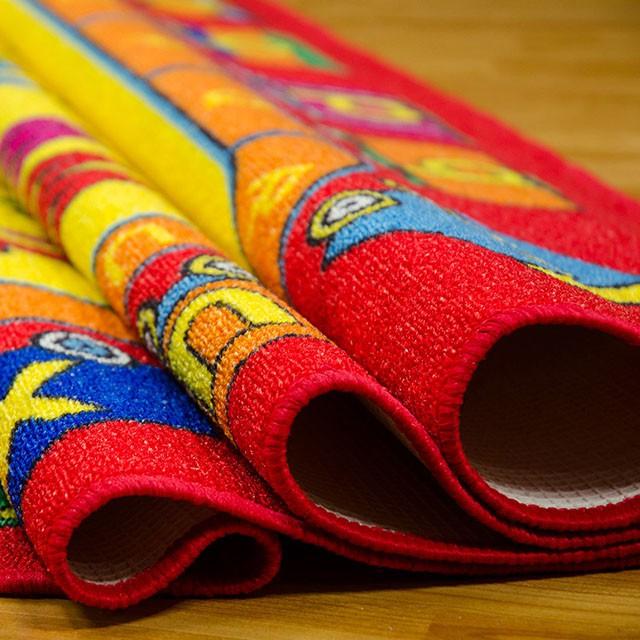 ABBEY Red & Multi 5' X 8' Area Rug - Marjories Furniture (Las Vegas, NV)