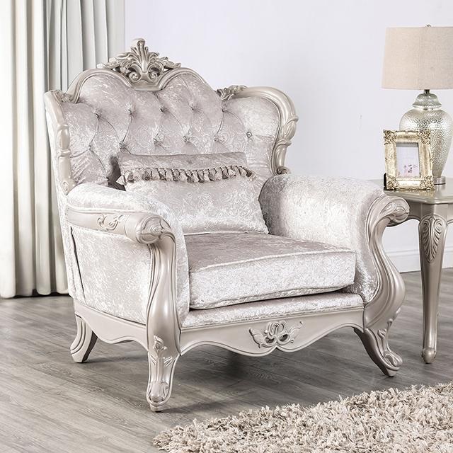 Acapulco Espresso & White Chair - Marjories Furniture (Las Vegas, NV)