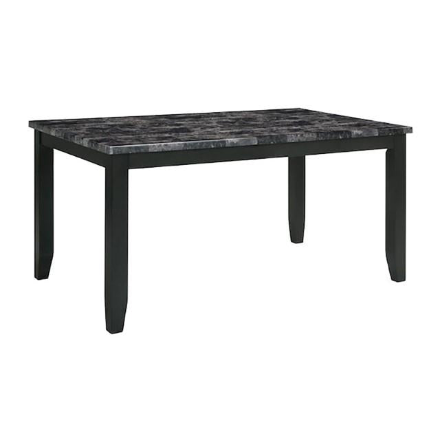 Adia 7 Pc Dinning Table Set Grey & Brown - Marjories Furniture (Las Vegas, NV)