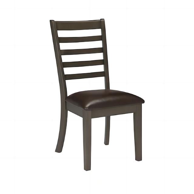 Adia 7 Pc Dinning Table Set Grey & Brown - Marjories Furniture (Las Vegas, NV)