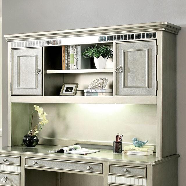 Aine Computer Desk Hutch - Marjories Furniture (Las Vegas, NV)