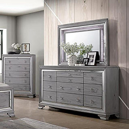 Alanis Light Gray Dresser - Marjories Furniture (Las Vegas, NV)