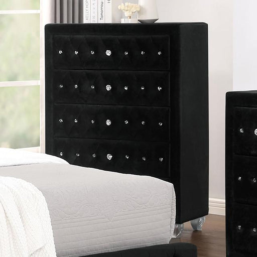 Zohar Chest Black - Marjories Furniture (Las Vegas, NV)