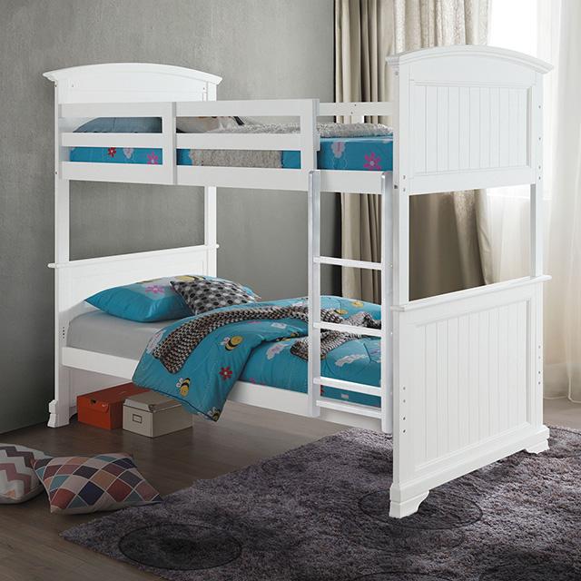 Albano Twin & Full Bunk Bed - Marjories Furniture (Las Vegas, NV)