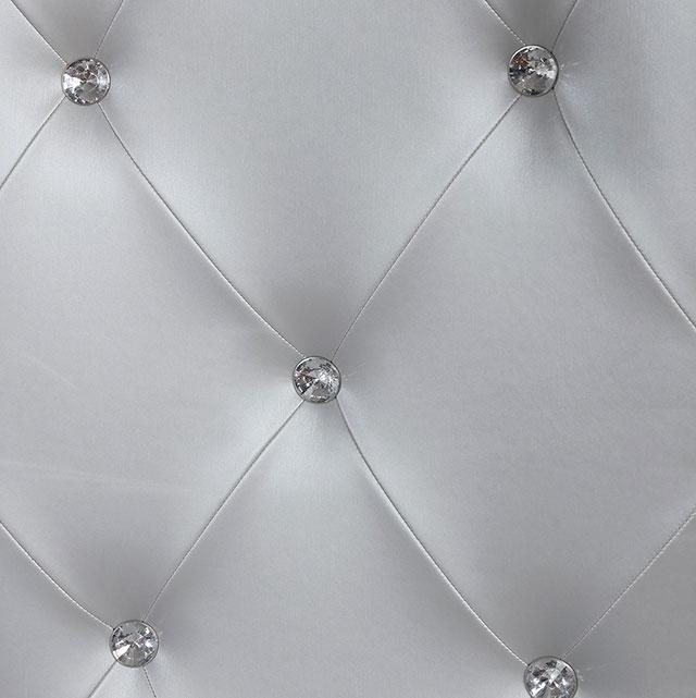 Alena Silver Dining Table - Marjories Furniture (Las Vegas, NV)