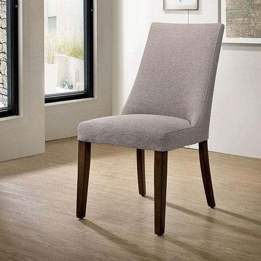 Woodworth Walnut Padded Side Chair (2/CTN) - Marjories Furniture (Las Vegas, NV)
