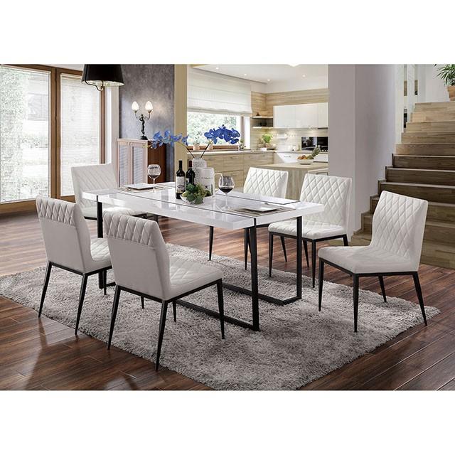 ALISHA Dining Table - Marjories Furniture (Las Vegas, NV)