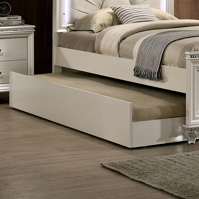 ALLIE Trundle Beige & Rose Gold - Marjories Furniture (Las Vegas, NV)