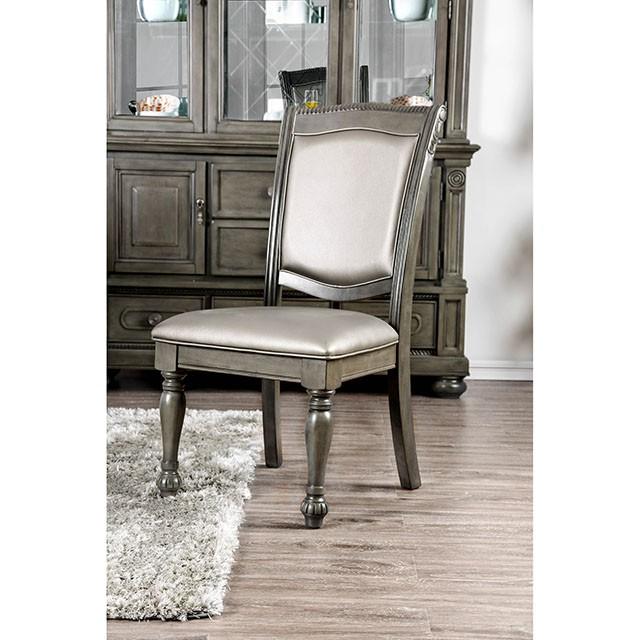 Alpena Gray Side Chair (2/CTN) - Marjories Furniture (Las Vegas, NV)