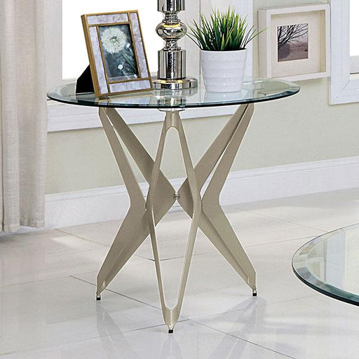 ALVISE End Table - Marjories Furniture (Las Vegas, NV)