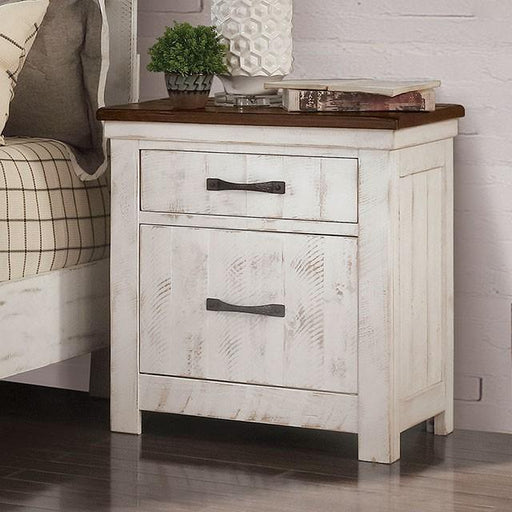 ALYSON Night Stand w/ USB Plug - Marjories Furniture (Las Vegas, NV)