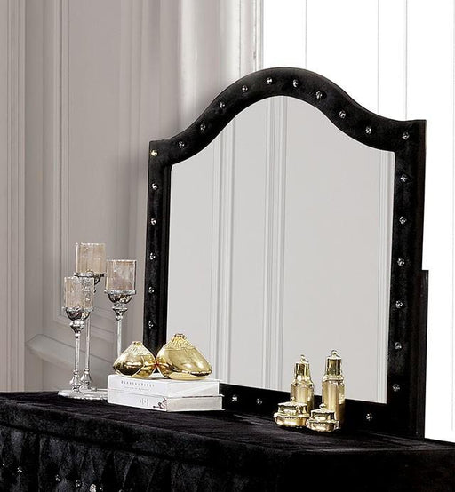 Alzire Black & Blue Mirror - Marjories Furniture (Las Vegas, NV)