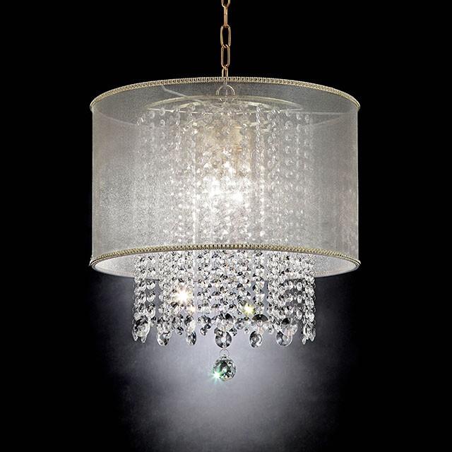 Ana Gold Ceiling, Floor & Table Lamp - Marjories Furniture (Las Vegas, NV)
