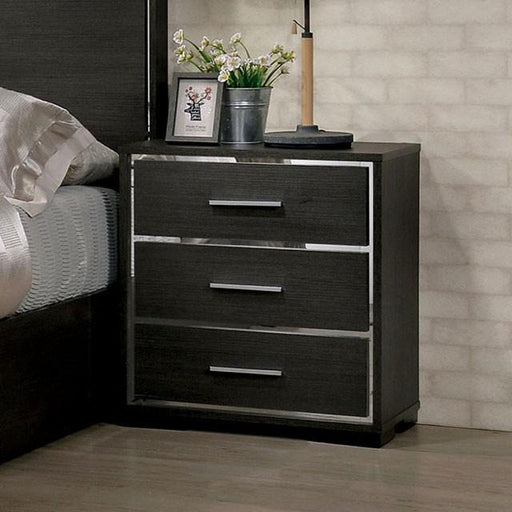 Camryn Warm Gray Night Stand - Marjories Furniture (Las Vegas, NV)