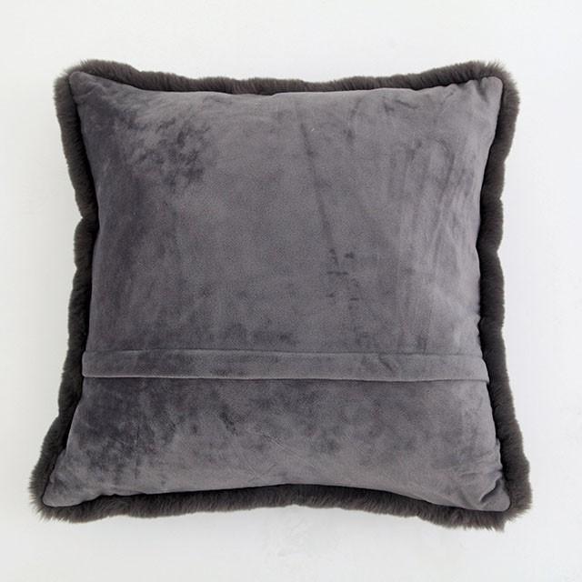 Caparica Charcoal 20" X 20" Pillow, Charcoal - Marjories Furniture (Las Vegas, NV)