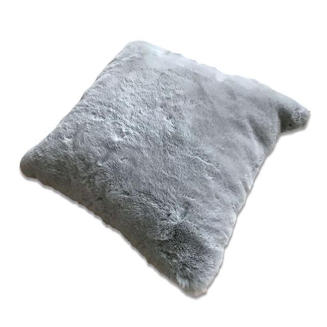 Caparica Silver 20" X 20" Pillow, Silver - Marjories Furniture (Las Vegas, NV)
