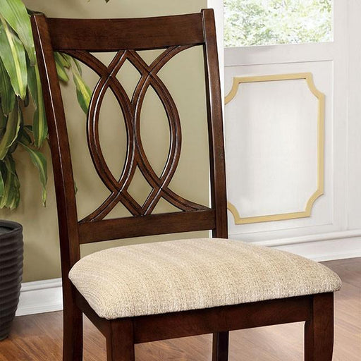 Carlisle Brown Cherry Side Chair (2/CTN) - Marjories Furniture (Las Vegas, NV)