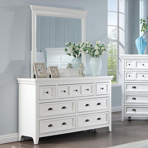 CASTILE Dresser, White - Marjories Furniture (Las Vegas, NV)