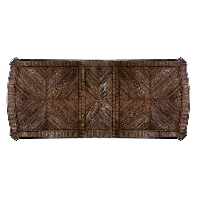 ARCADIA Rustic Natural Tone, Ivory Dining Table - Marjories Furniture (Las Vegas, NV)