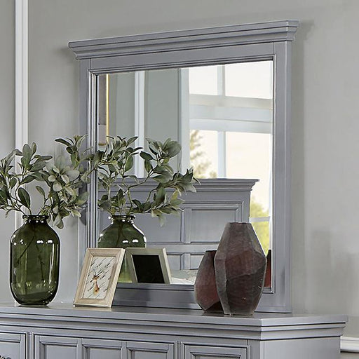 CASTLILE Mirror, Gray - Marjories Furniture (Las Vegas, NV)