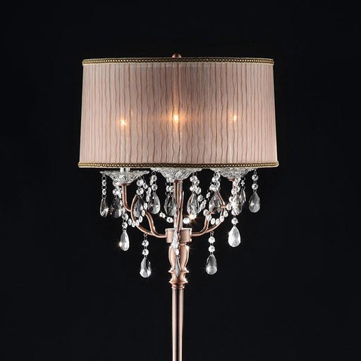 CECELIA Floor Lamp, Hanging Crystal - Marjories Furniture (Las Vegas, NV)