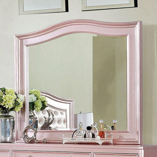 Ariston Rose Gold Mirror - Marjories Furniture (Las Vegas, NV)