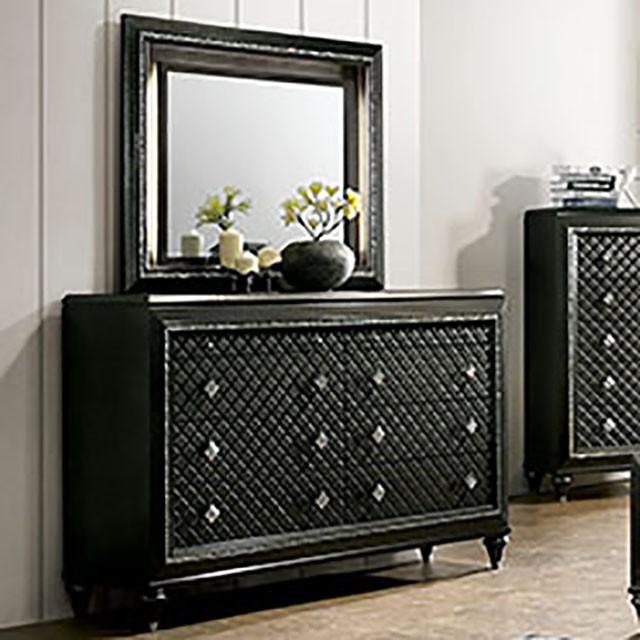 Demetria Metallic Gray Dresser - Marjories Furniture (Las Vegas, NV)