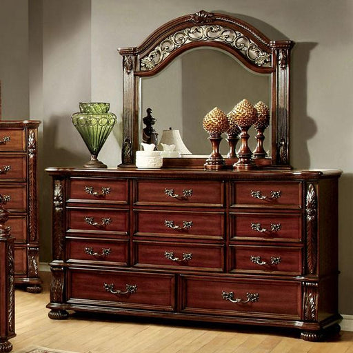 ARTHUR Brown Cherry Dresser - Marjories Furniture (Las Vegas, NV)