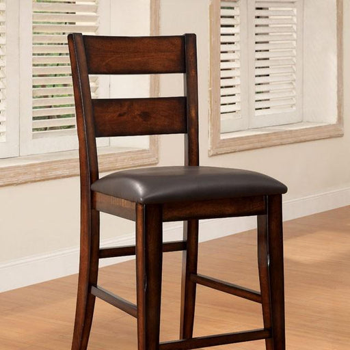 DICKINSON II Dark Cherry Counter Ht. Chair (2/CTN) - Marjories Furniture (Las Vegas, NV)