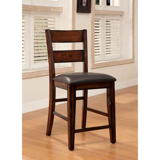 DICKINSON II Dark Cherry Counter Ht. Chair (2/CTN) - Marjories Furniture (Las Vegas, NV)