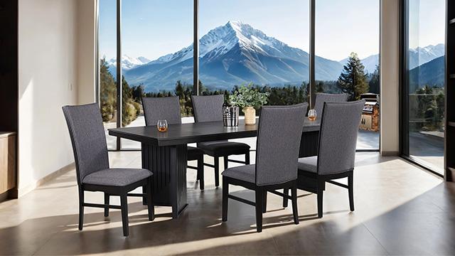 Easingwold 7 Pc Dining Table Set - Marjories Furniture (Las Vegas, NV)