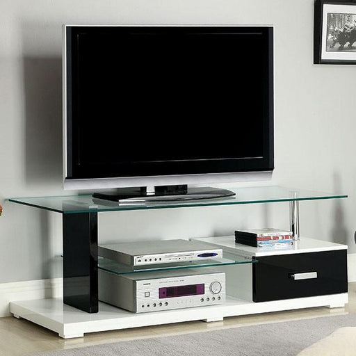 Egaleo Black/White 55" TV Console - Marjories Furniture (Las Vegas, NV)