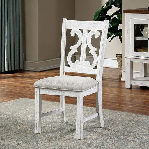 Auletta Transitional Side Chair (2/CTN) - Marjories Furniture (Las Vegas, NV)
