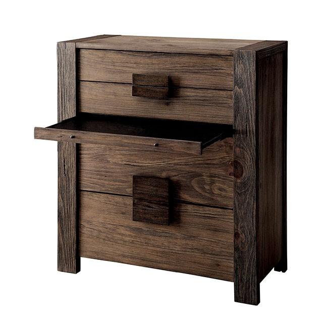 AVEIRO Rustic Natural Tone Chest - Marjories Furniture (Las Vegas, NV)