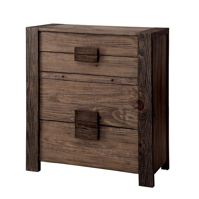 AVEIRO Rustic Natural Tone Chest - Marjories Furniture (Las Vegas, NV)