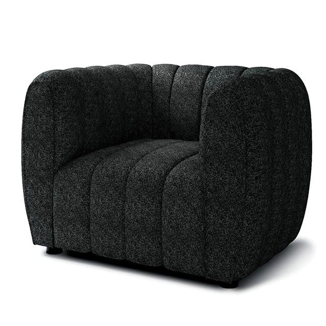 AVERSA Chair, Black, Gray, & White - Marjories Furniture (Las Vegas, NV)
