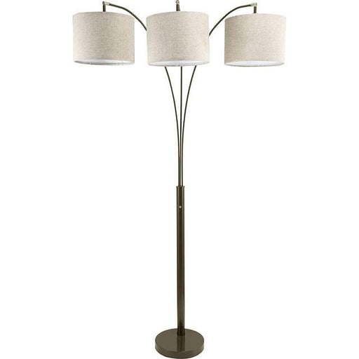 Fanny Brown 80"H Brown Arch Lamp - Marjories Furniture (Las Vegas, NV)