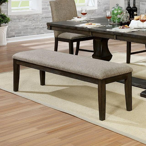 Faulk Espresso Bench - Marjories Furniture (Las Vegas, NV)