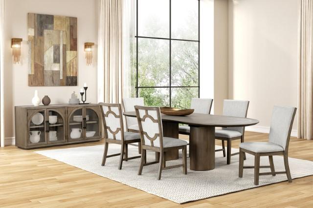 Clements 7 Pc Dining Table Set - Marjories Furniture (Las Vegas, NV)