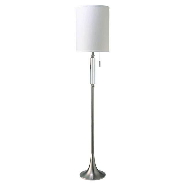 Aya White Floor Lamp - Marjories Furniture (Las Vegas, NV)