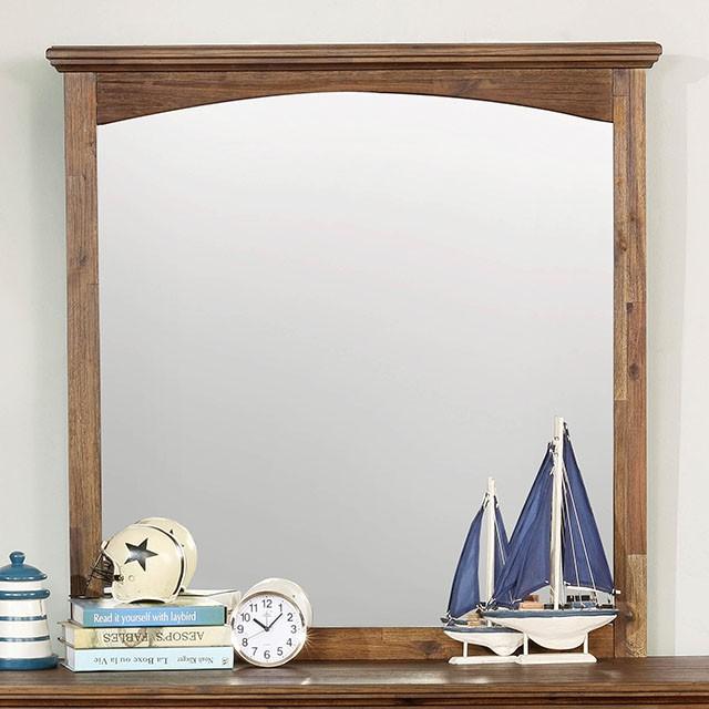 Colin Dark Oak Mirror - Marjories Furniture (Las Vegas, NV)