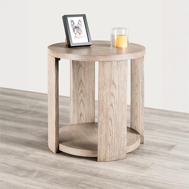 Conisbrough Round End Table - Marjories Furniture (Las Vegas, NV)