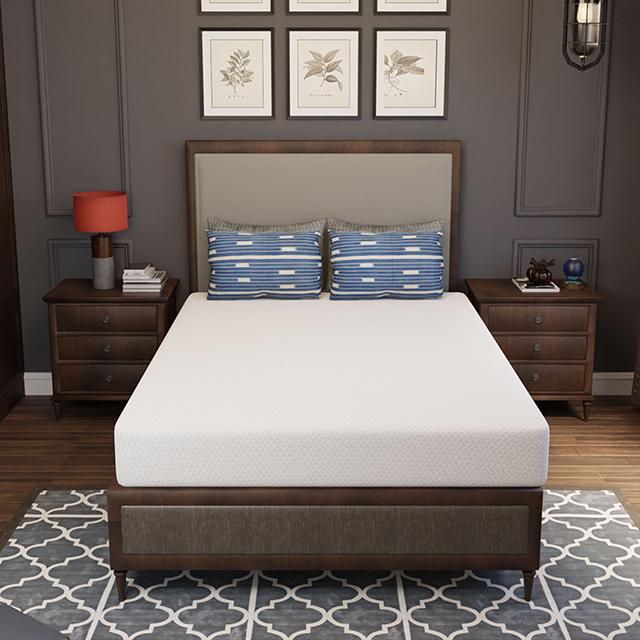 Forsythia 8" Full Green Tea Gel Memory Foam - Marjories Furniture (Las Vegas, NV)