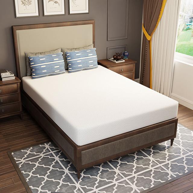 Forsythia 8" Full Green Tea Gel Memory Foam - Marjories Furniture (Las Vegas, NV)