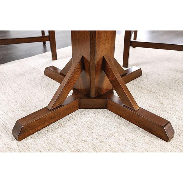 GLENBROOK Brown Cherry Counter Ht. Table - Marjories Furniture (Las Vegas, NV)