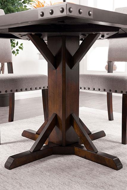 Glenbrook Brown Cherry Dining Table - Marjories Furniture (Las Vegas, NV)
